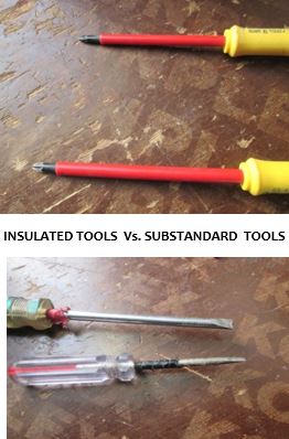 insulated vs substandard tools