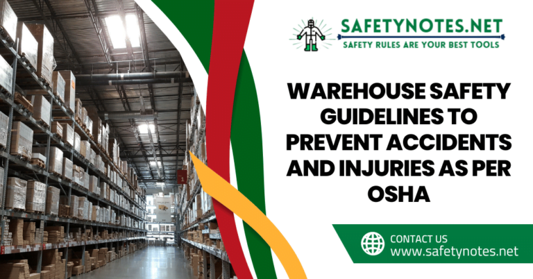 A Comprehensive Guide To Warehouse Safety Measures