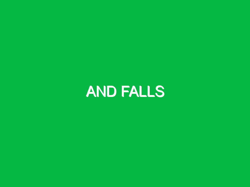 and falls 2 9752