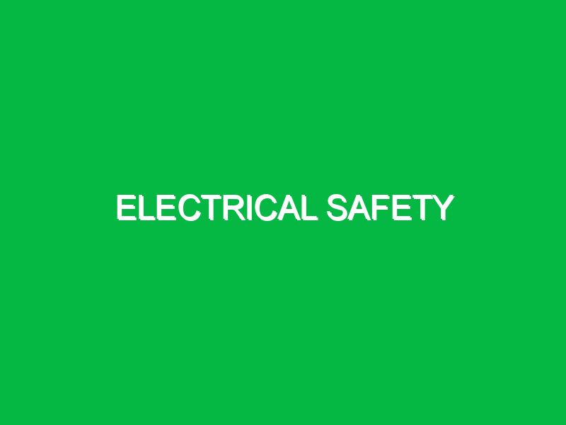 electrical safety 9559