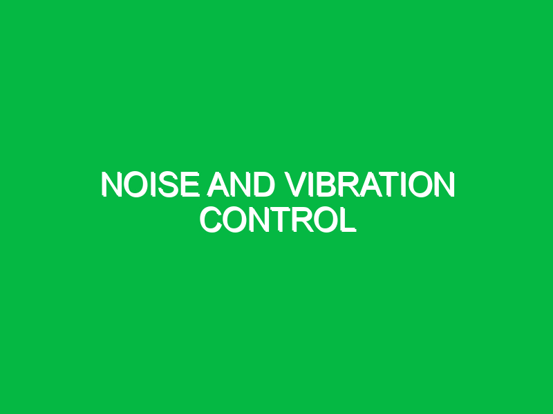 noise and vibration control 9792