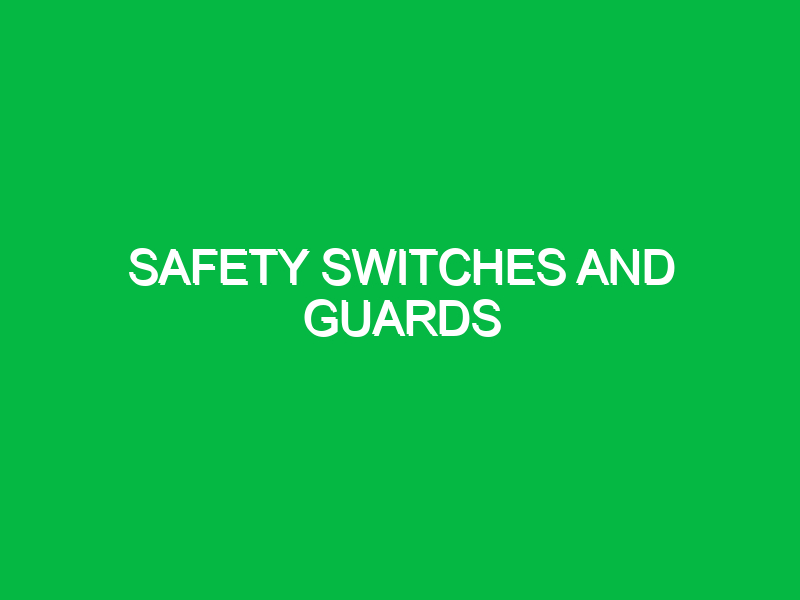 safety switches and guards 9790