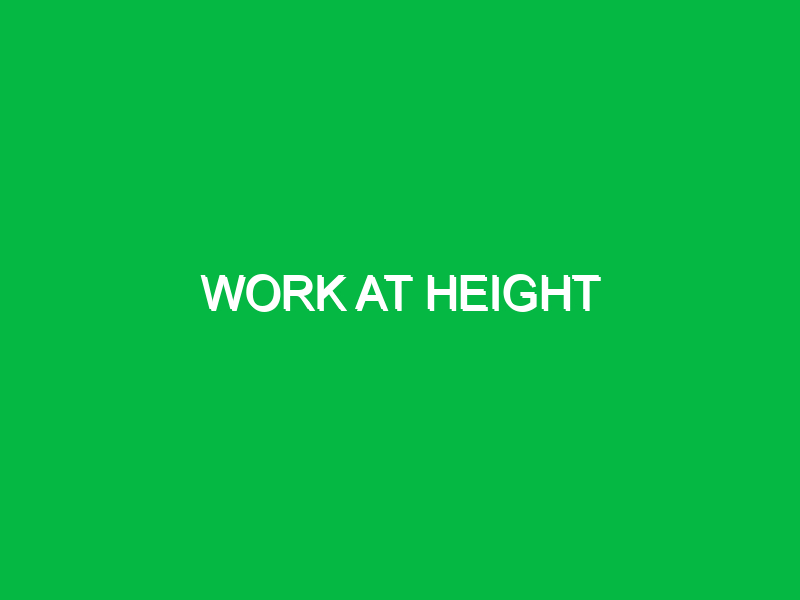 work at height 10044