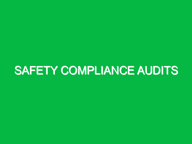 safety compliance audits 10984