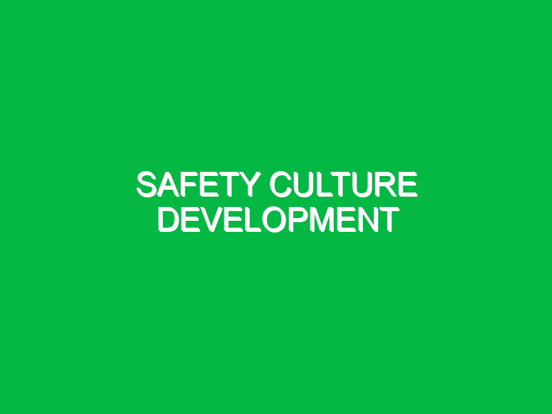 safety culture development 10688