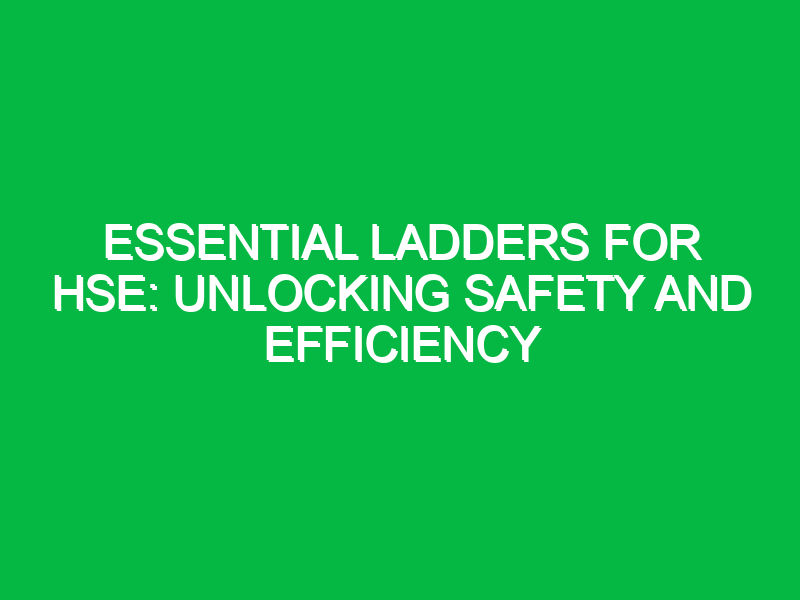 a ladders Archives - Safety Notes